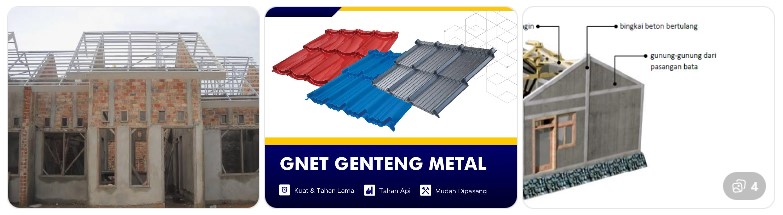 Rangka atap baja ringan rumah