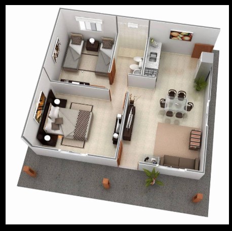 Desain Mezzanine Rumah Minimalis